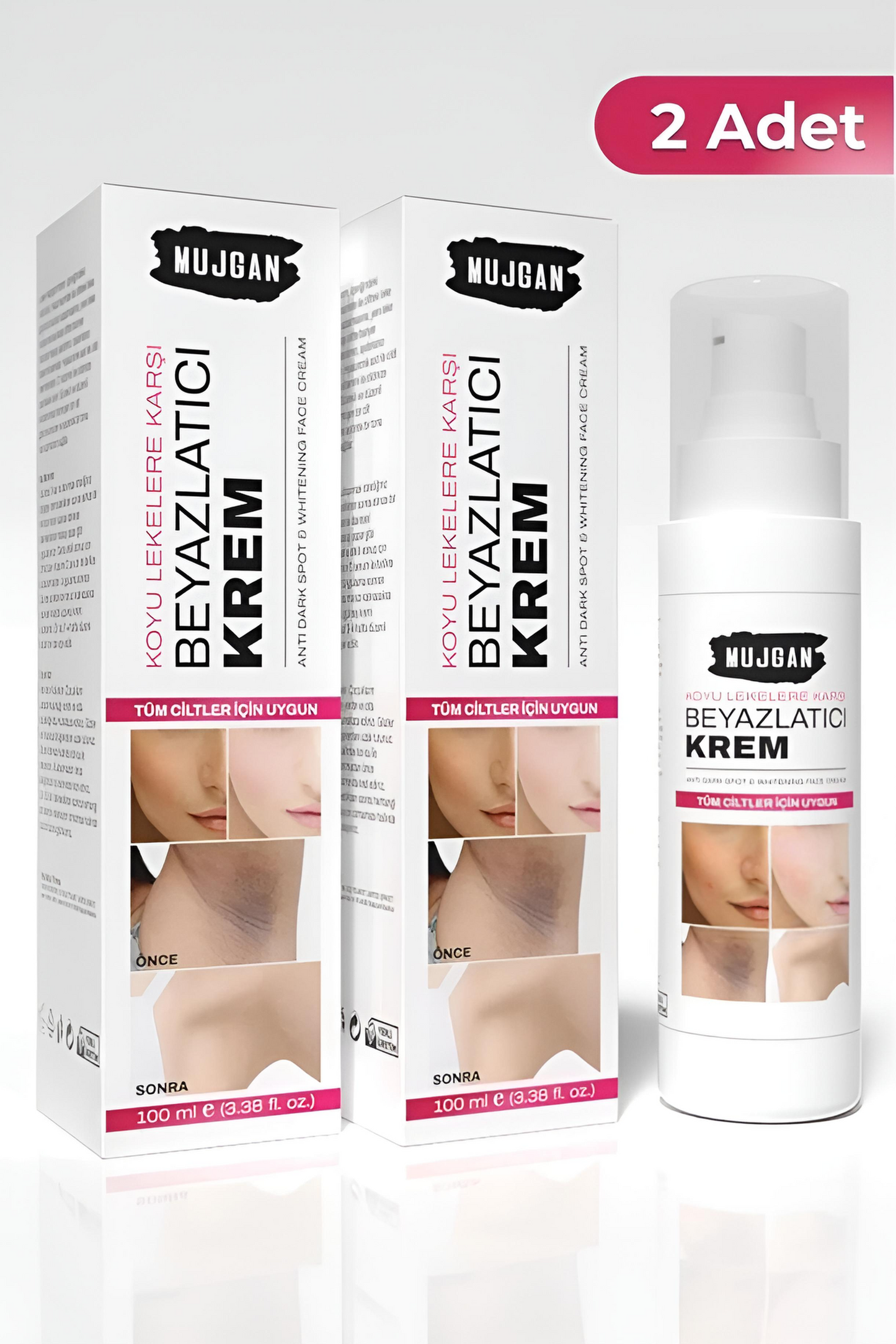 Müjgan BrightSkin™ Cilt Beyazlatıcı & Kararma Karşıtı Krem - 1 Alana 1 Bizden Hediye